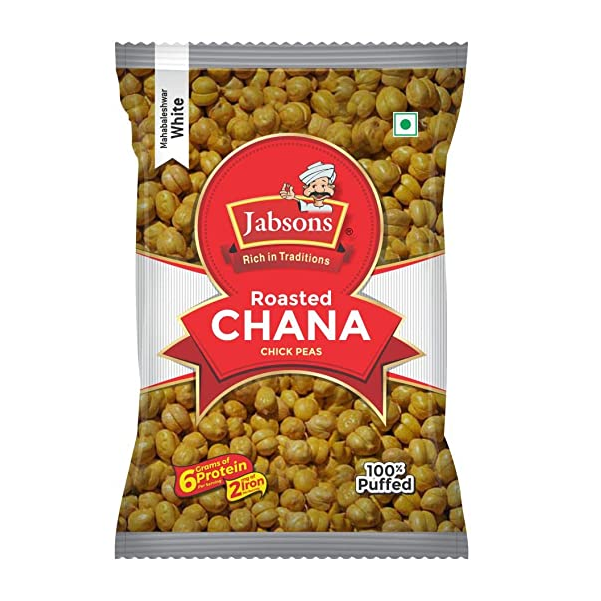 JABSONS ROASTED CHANA WHITE SALTED 200 gr
