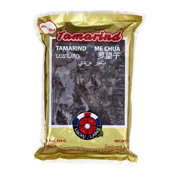 Lucky Label Tamarind Block With Seed (block) 24 x 400 gr