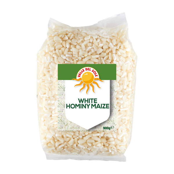 VALLE DEL SOLE WHITE HOMINY 900 GR