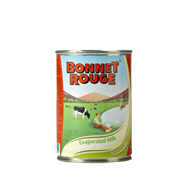 BONNET ROUGE EVAPORATED MILK CREAMY 410 Gr