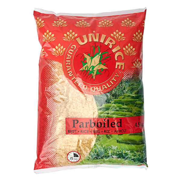 Unirice Parboiled Rice 4,5 KG