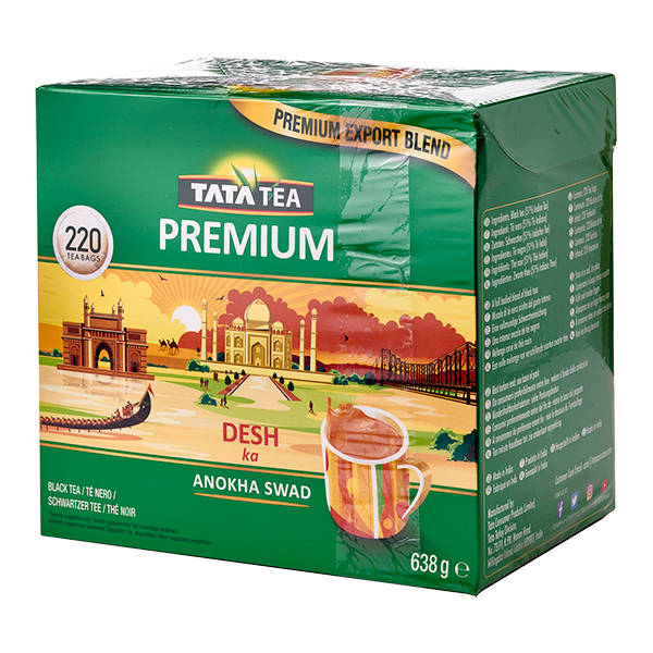 TATA TEA PREMIUM ROUND TEA BAGS  680 GR