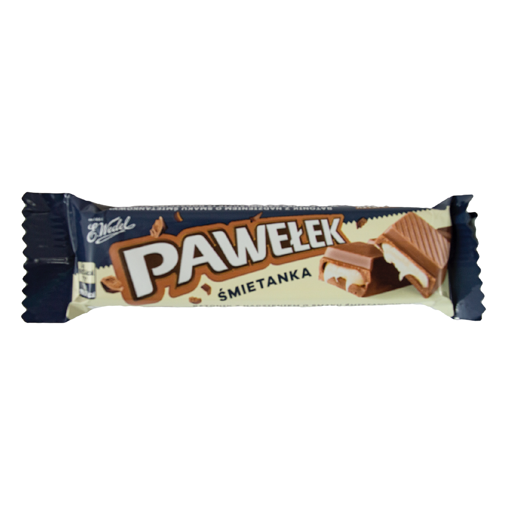 E. WEDEL CHOCOLATE VANILLA CREAM BAR 45 Gr