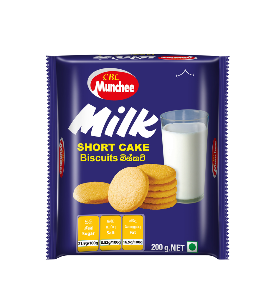 MUNCHEE MILK SHORT CAKE BISCUITS 200 GR