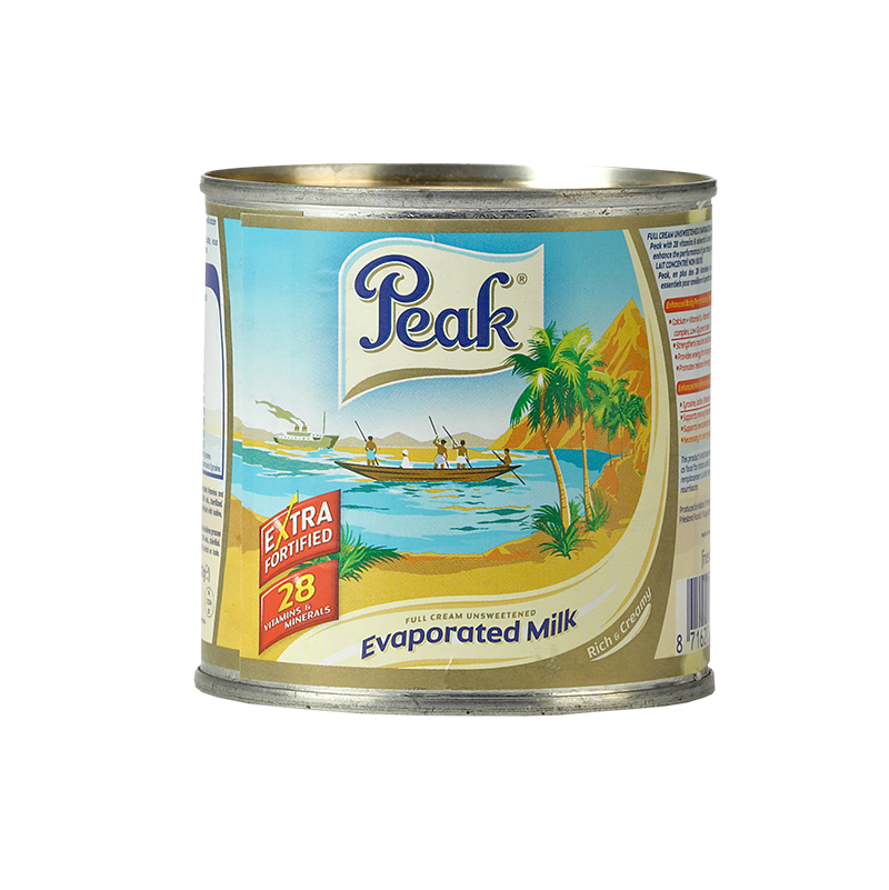 PEAK UNSWEETENED CONDENSED MILK 170 GR