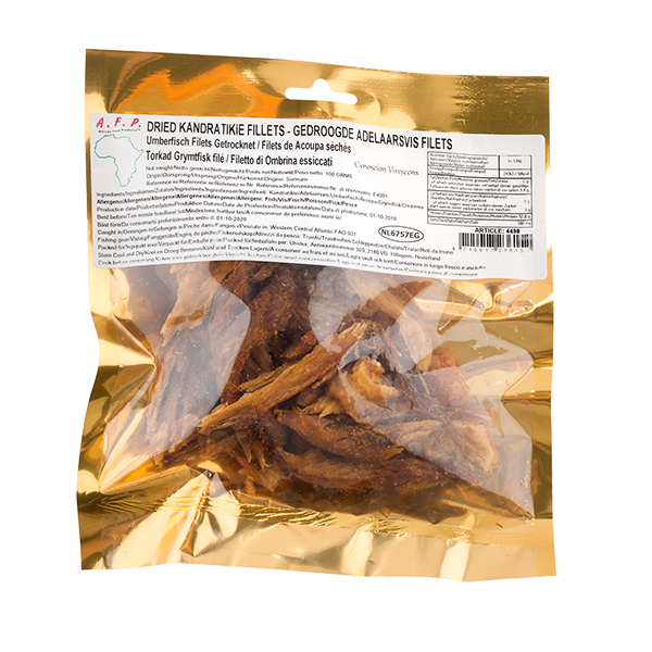 AFRICAN FOOD PRODUCTS AFP DRIED KANDRATIKIE FILLETS 100 GR