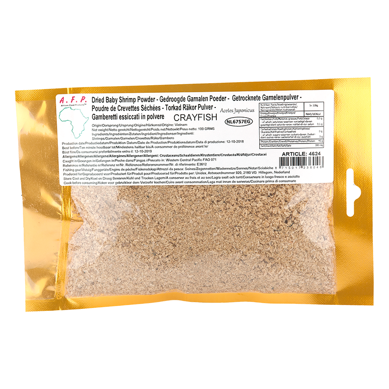 AFRICAN FOOD PRODUCTS DRIED CRAYFISH POWDER 96 gr