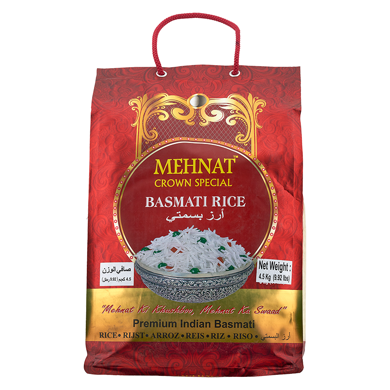 Mehnat Basmati Rice 4,5 KG
