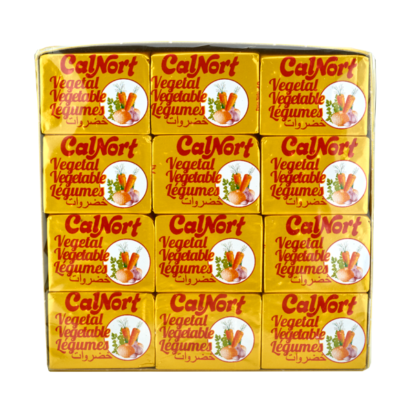 CALNORT BOUILLON CUBES VEGETABLE  36X36 Gr