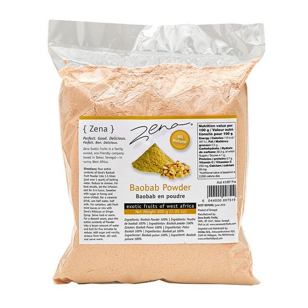 Zena Baobab Powder (Infusion) 200 GRs