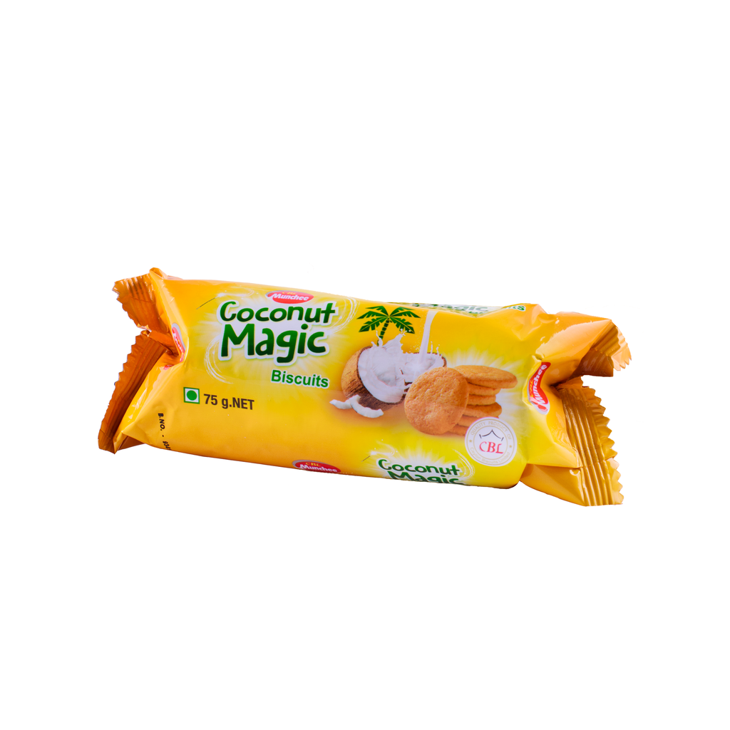 MUNCHEE COCONUT MAGIC BISCUITS 75 GR