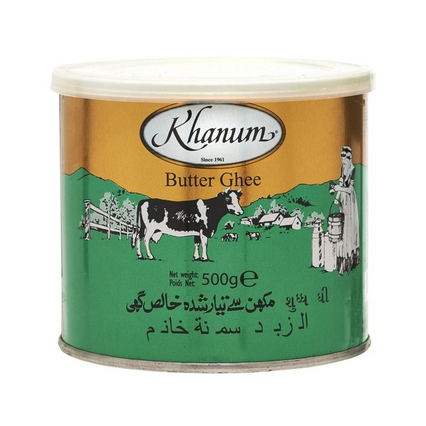KHANUM PURE BUTTER GHEE 500g